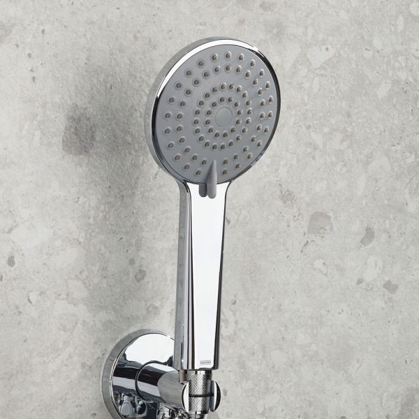 Bristan Molida Chrome 2 Outlet Shower Pack with Overhead Shower and Handset #4