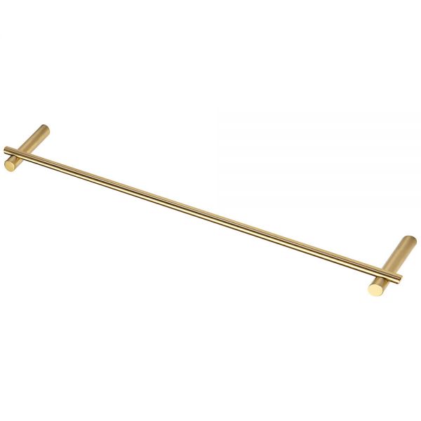 Moods 450mm Brushed Brass Towel Rail