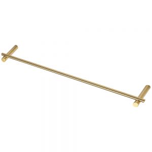 Moods 450mm Brushed Brass Towel Rail