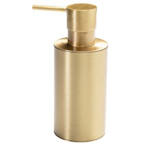Moods Brushed Brass Wall Mounted Soap Dispenser