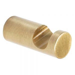 Moods Brushed Brass Robe Hook