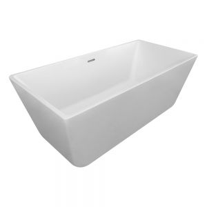 Moods Amesbury 1600 x 750 White Freestanding Bath