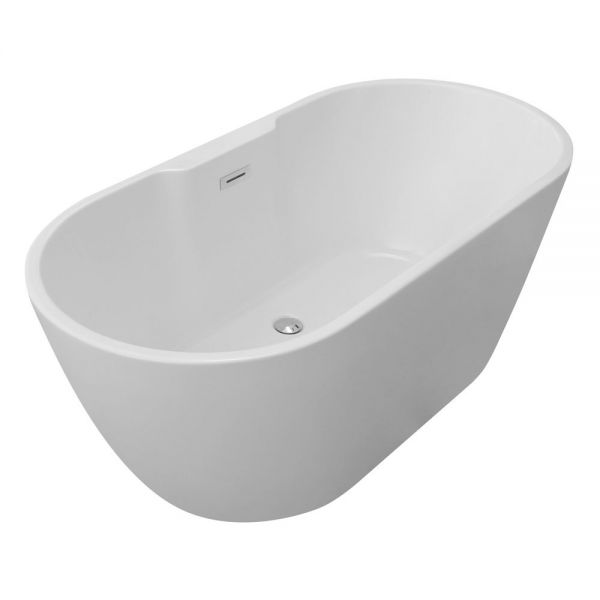 Moods Eversley 1550 x 745 White Freestanding Bath