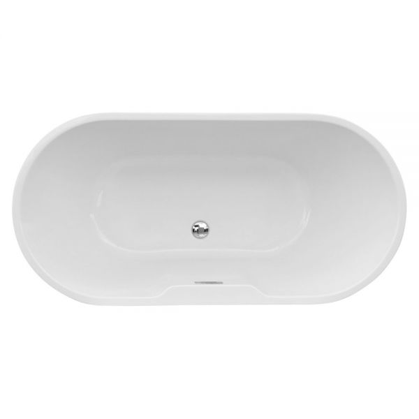 Moods Eversley 1655 x 745 White Freestanding Bath #2