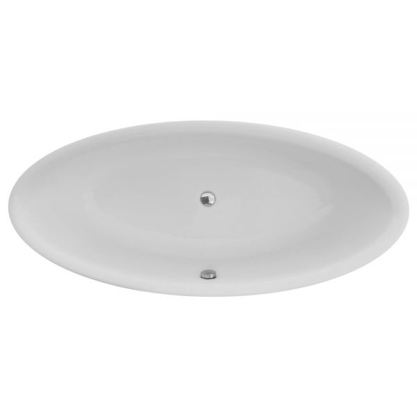 Moods Greenford 1800 x 800 Modern Freestanding Bath Double Ended #2