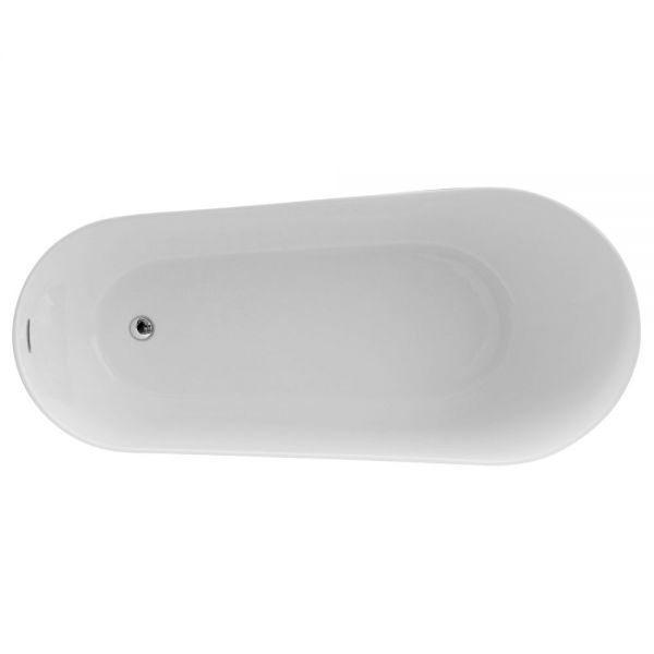Moods Motegi 1500 x 700 Modern Freestanding Slipper Bath #2