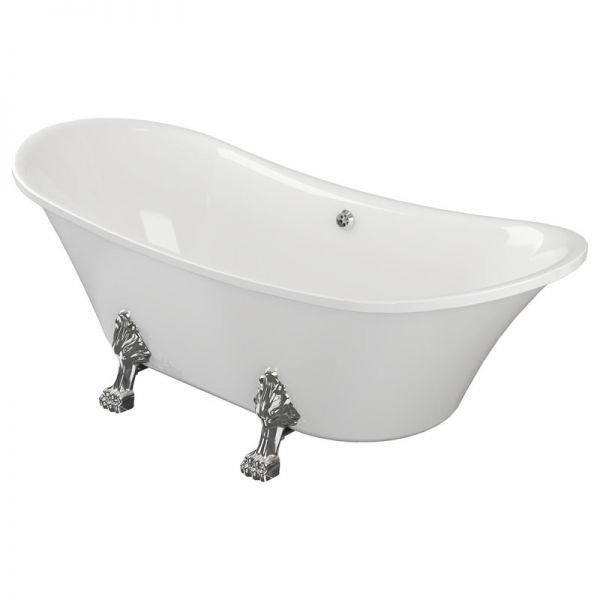 Moods Feltham 1760 x 700 Traditional Freestanding Bath #2