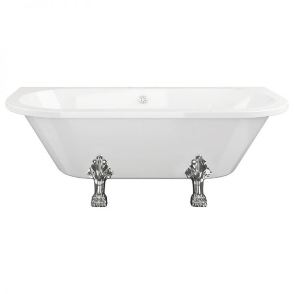 Moods Langley 1700 x 800 Double Ended Back to Wall Bath #2