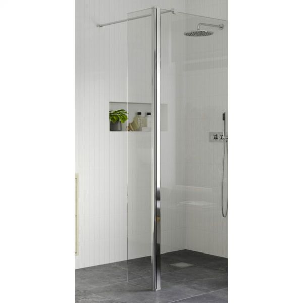 Moods Reflex Splash Wetroom 300mm Retrofit Rotatable Swivel Panel