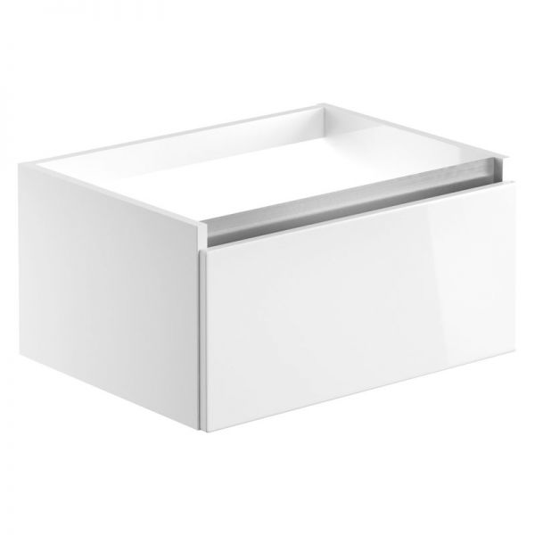 Moods Chelston 600 White Gloss Wall Hung Vanity Unit