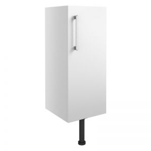 Moods Avonwick 300 White Gloss Single Door Base Storage Unit