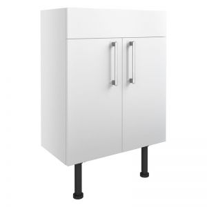 Moods Avonwick 600 White Gloss 2 Door Vanity Unit