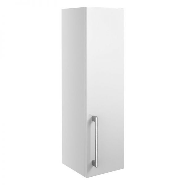 Moods Avonwick 200 White Gloss 1 Door Wall Mounted Storage Unit