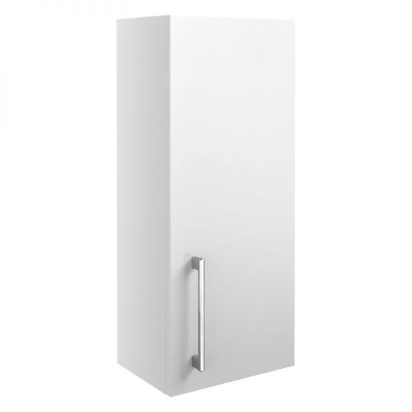 Moods Avonwick 300 White Gloss 1 Door Wall Mounted Storage Unit