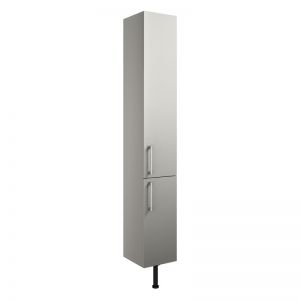 Moods Avonwick 1800 Light Grey Two Door Tall Bathroom Storage Unit