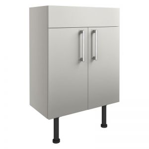 Moods Avonwick 600 Light Grey 2 Door Vanity Unit