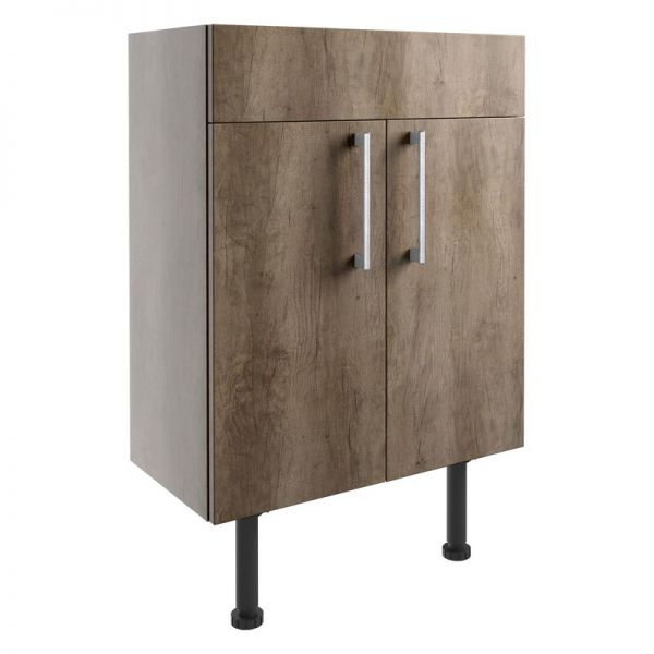 Moods Avonwick 600 Nebraska Oak 2 Door Vanity Unit