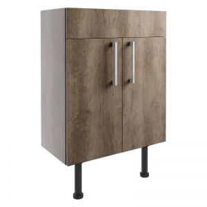 Moods Avonwick 600 Nebraska Oak 2 Door Vanity Unit