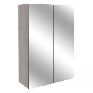 Moods Avonwick 500 Nebraska Oak 2 Door Mirrored Bathroom Cabinet