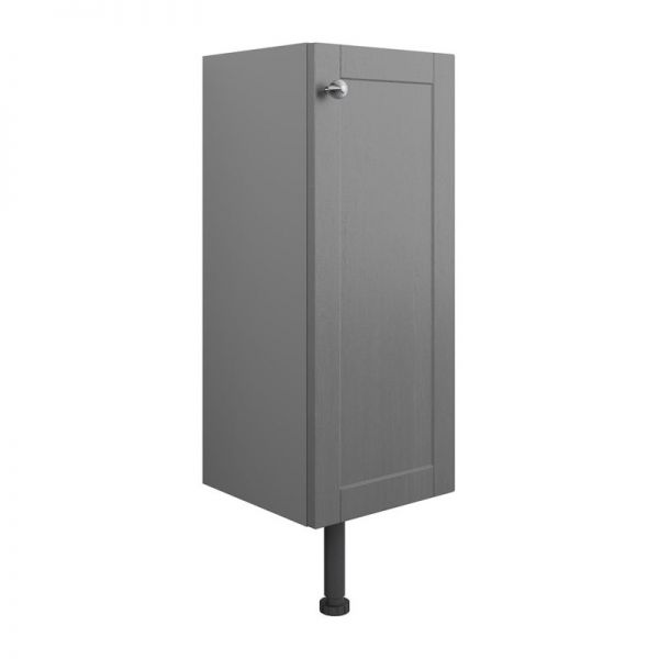 Moods Bickington 300 Grey Ash 1 Door Floor Standing Base Unit