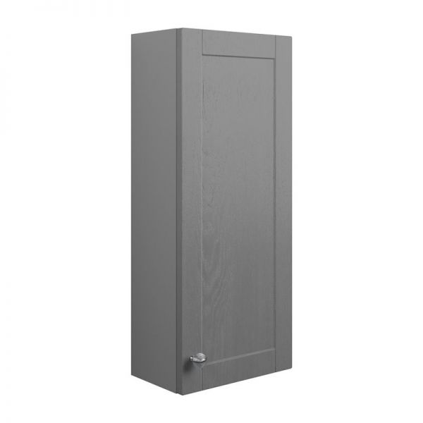 Moods Bickington 300 Grey Ash 1 Door Wall Mounted Storage Unit