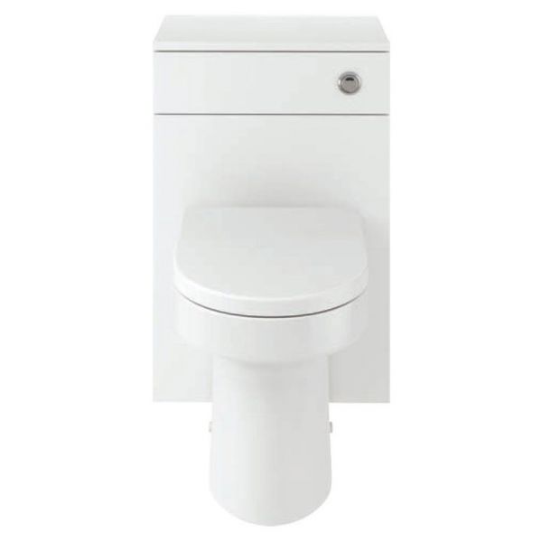 Moods Westleigh White Gloss 500 Toilet Unit