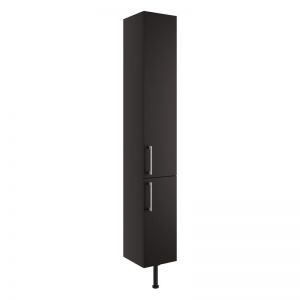 Moods Avonwick 1800 Graphite Grey Two Door Tall Bathroom Storage Unit