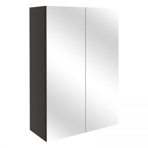 Moods Avonwick 500 Graphite Grey 2 Door Mirrored Bathroom Cabinet