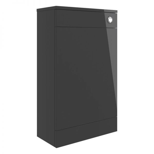 Moods Tempus Anthracite Gloss Floor Standing WC Unit