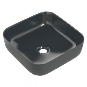 Moods Circo 400 x 400 Matt Black Countertop Washbowl Basin