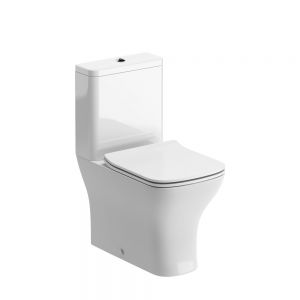 Moods Gya Fully Shrouded Close Coupled Toilet Inc Soft Close Seat