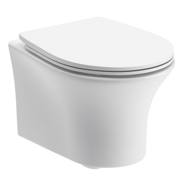 Moods Alessa Rimless Wall Hung Toilet