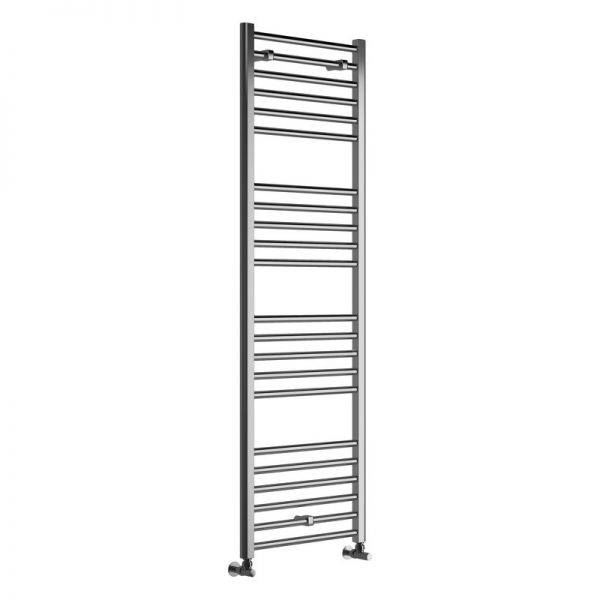 Moods Ladero 1600 x 600 Straight Chrome Ladder Rail - MOOD102966