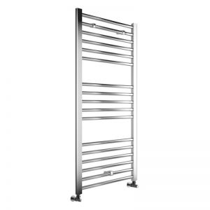 Moods Ladero 1200 x 500 Straight Chrome Ladder Rail