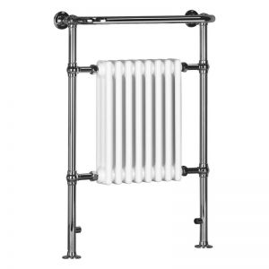 Moods Timeless Traditional White Towel Radiator