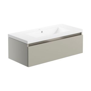 Moods Chelston 800 Latte Wall Hung Vanity Unit and Basin