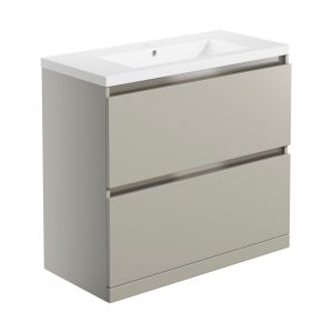 Moods Chelston 800 Latte Floor Standing Vanity Unit and Basin