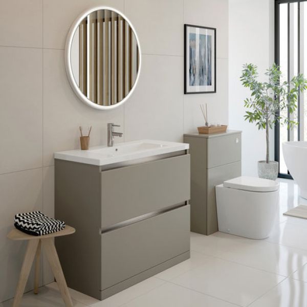 Moods Chelston Latte 600 Floor Standing WC Unit #2