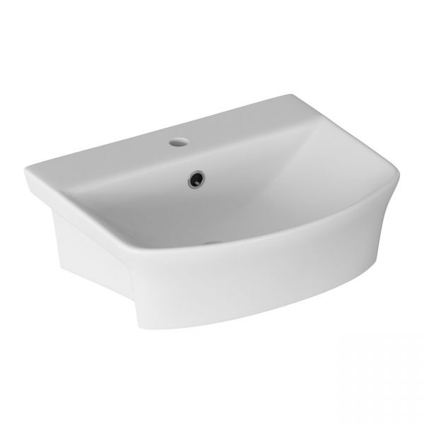 Moods Alessa Semi Recessed Basin 500 x 400mm