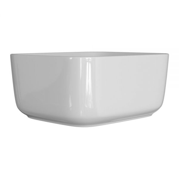 Moods Bolus 420 x 360 White Countertop Washbowl Basin