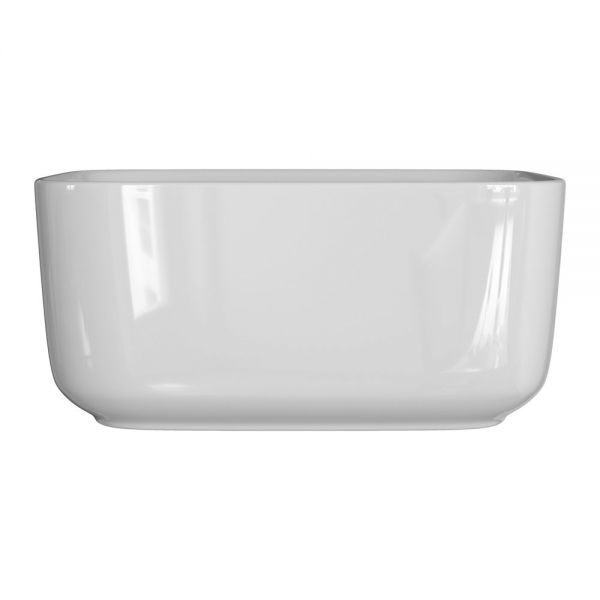 Moods Bolus 420 x 360 White Countertop Washbowl Basin #2