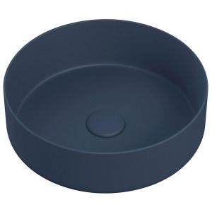 Moods Circo Matt Deep Blue Countertop Round Washbowl Basin