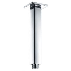 Moods Chrome Square Ceiling Shower Arm 180mm