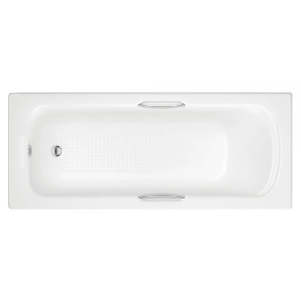 Moods Aden Twin Grip Single Ended Bath 1600 x 700mm