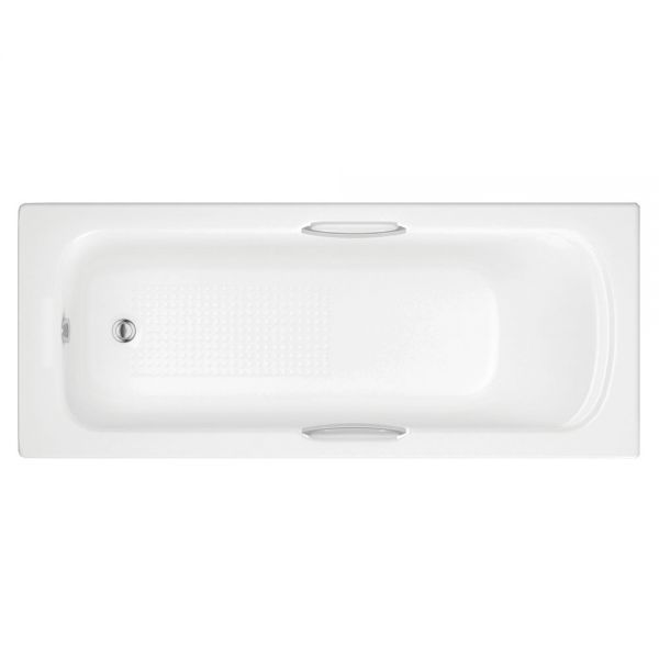Moods Aden Supercast Twin Grip Single Ended Bath 1700 x 700mm