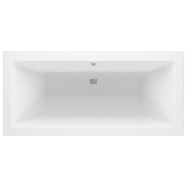 Moods Sulu Square Double Ended Acrylic Bath 1700 x 800mm