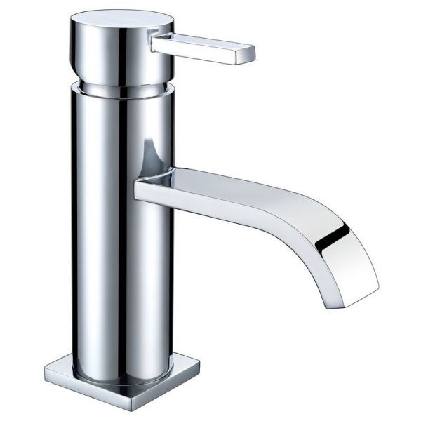 Moods Orem Deck Mounted Chrome Basin Mixer Tap with Waste
