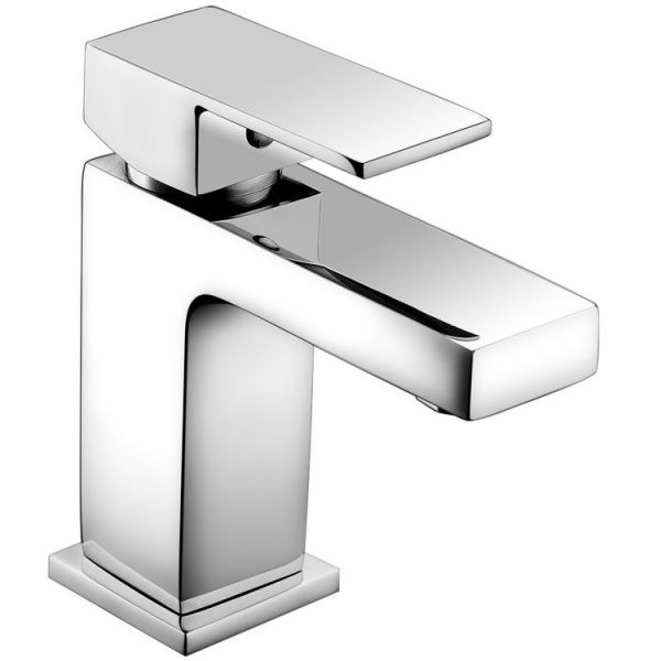Moods Vernon Deck Mounted Chrome Basin Mixer Tap with Waste