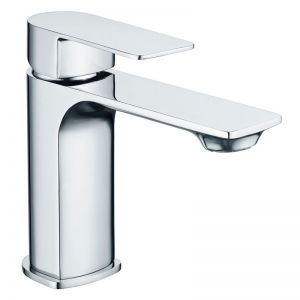 Moods Adelaide Deck Mounted Chrome Basin Mixer Tap with Waste