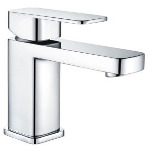 Moods Barrington Deck Mounted Chrome Basin Mixer Tap with Waste